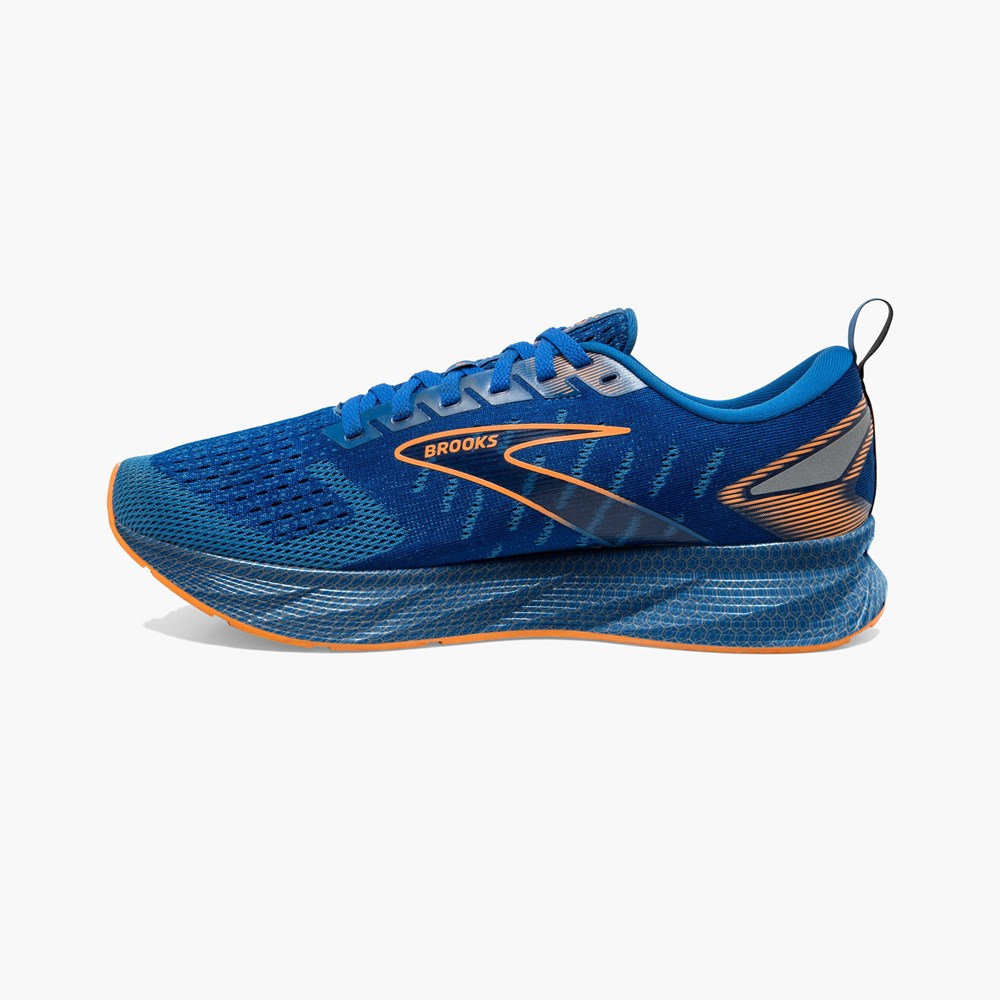 Chaussure Running Brooks Levitate 6 Noir Bleu Homme | THN-1443816